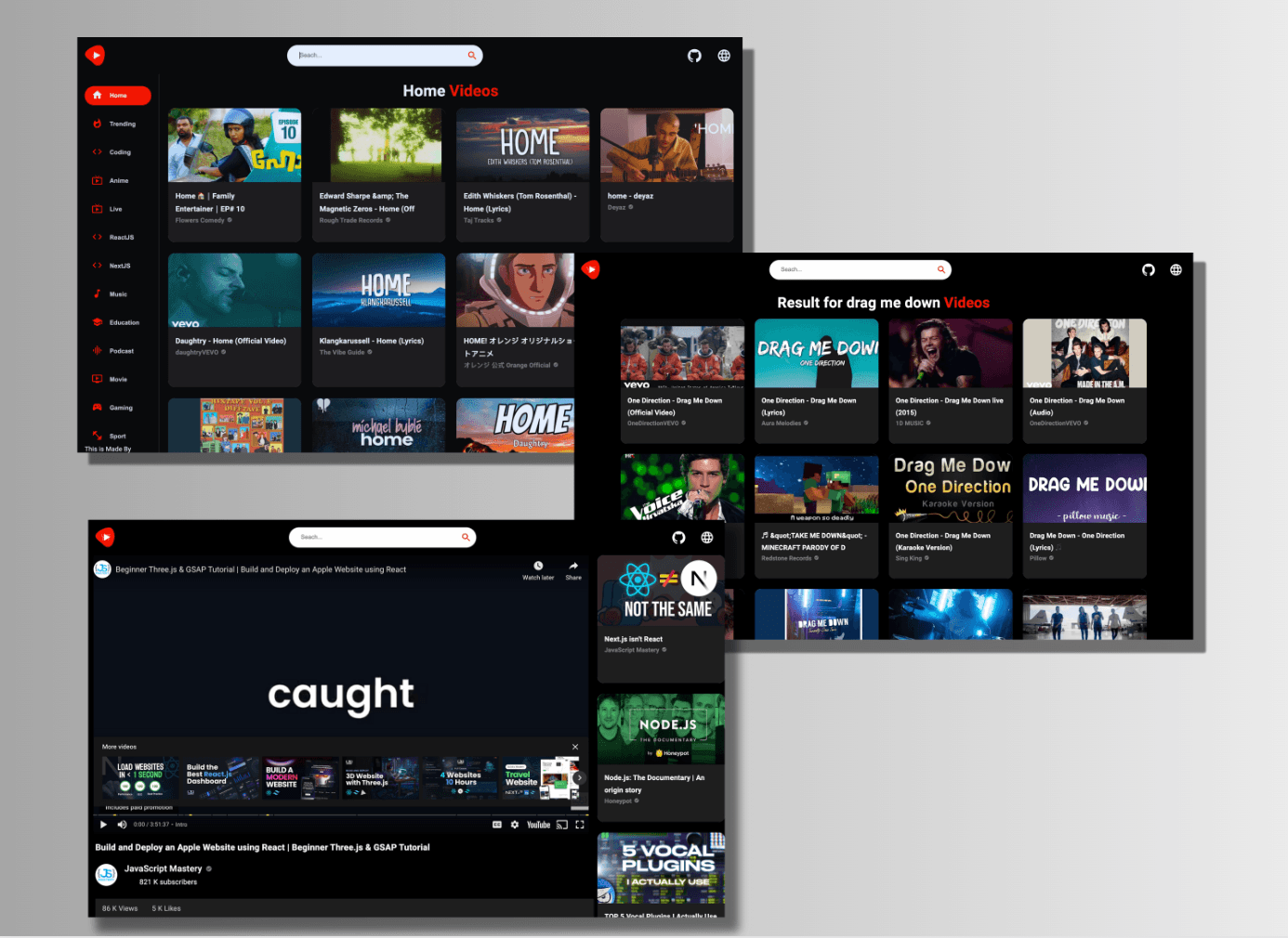 YouTube Clone